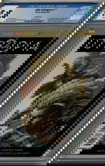 Dark Avengers 7 CGC 9.8 Bianchi variant Ms. Marvel vs. Emma Frost