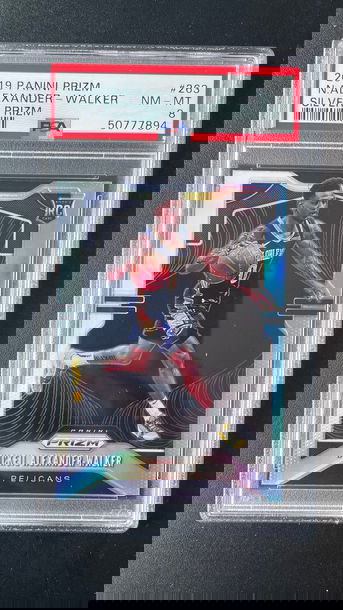 2019 Prizm Nickeil Alexander Walker Silver PSA 8