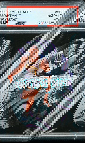 Kobe Bryant 1999 Skybox Apex Cutting Edge PSA 8