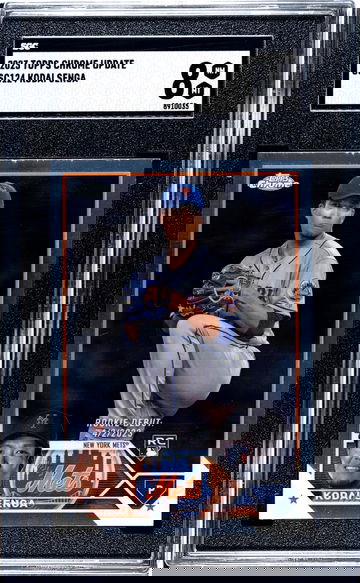 2023 Topps Chrome Update #USC124 Kodai Senga SGC 8