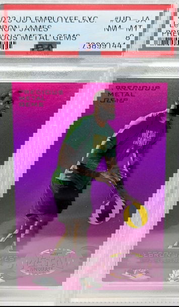 2023 Upper Deck Employee Exclusive LeBron James #UD-JA PSA 8 Precious