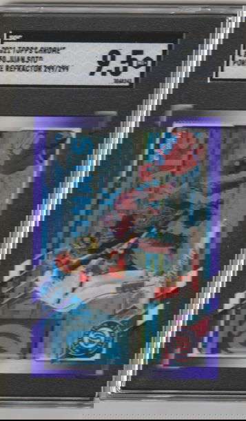 2021 Juan Soto Topps Chrome Purple 299/299! Last One