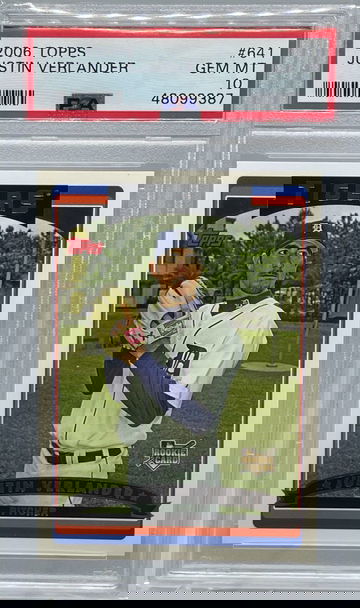 2006 Topps Justin Verlander PSA 10