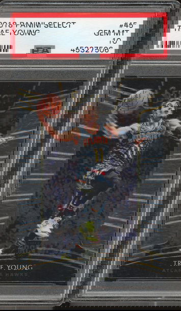 2018 Panini Select Trae Young Rookie PSA 10