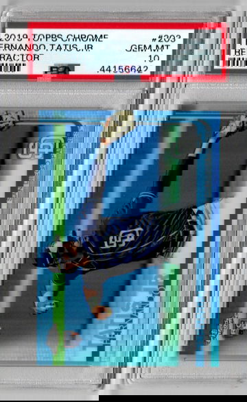 2019  Topps Chrome Refractor Fernando Tatis Jr. PSA 10