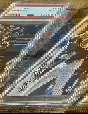2020 Topps 392 Luis Robert PSA 10