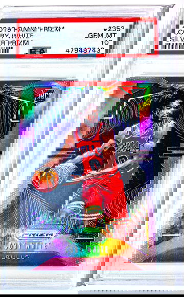 2019 Prizm Coby White Silver PSA 10