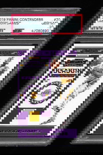2019 Panini Contenders Lebron James