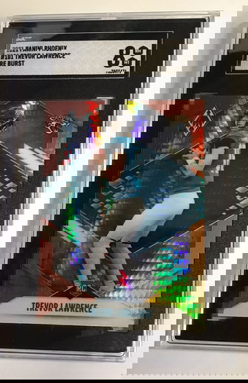 2021 Panini Phoenix #101 Trevor Lawrence Fire Burst NM-MT