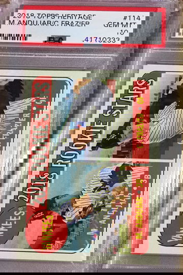 2018 Heritage 114 Andujar / Frazier RC PSA 10