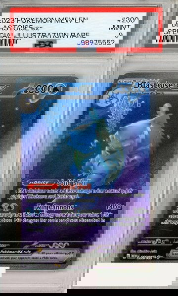 2023 POKEMON MEW EN-151 BLASTOISE EX #200 SPECIAL ILL RARE PSA 9 MINT