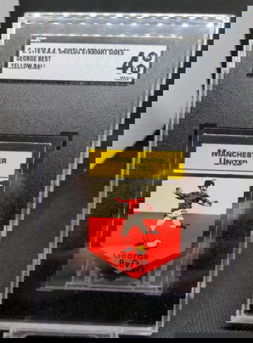 C, 1970 B.A.B. Shields Straight Sides Yellow Ball George Best SGC 4