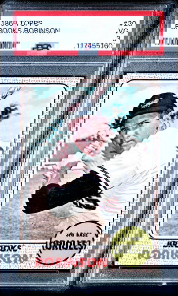 1968 Topps Brooks Robinson #20 PSA 3