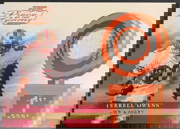 2002 Playoff Piece of the Game Terrell Owens 49ers #POG-50 Patch 100/250