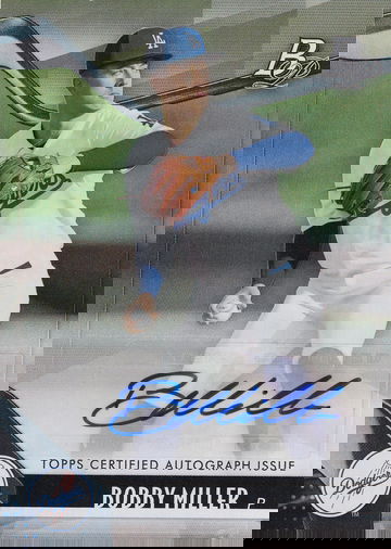 2021 Bowman Platinum Bobby Miller #TOP-15 Autograph