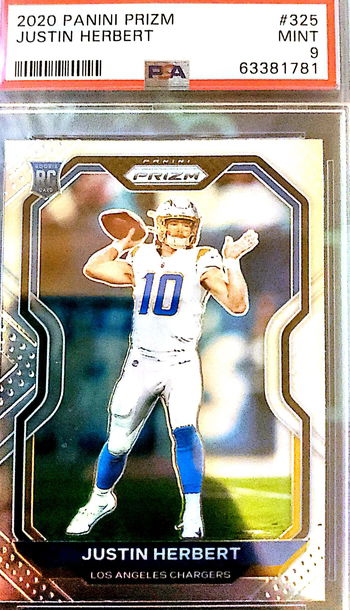 Justin Herbert psa 9