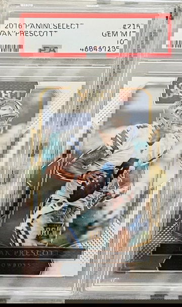 2016 Panini Select Dak Prescott Field Level PSA 10