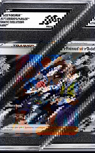 2025 Pokemon Prismatic Evolutions Ultra Rare Friends in Paldea #137 SGC 10