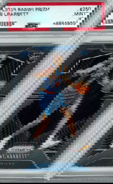 2019 Panini Prizm RJ Barrett #250 PSA 9 MINT
