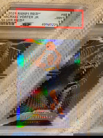 2019-20 Prizm Michael Porter Jr SILVER Psa 9