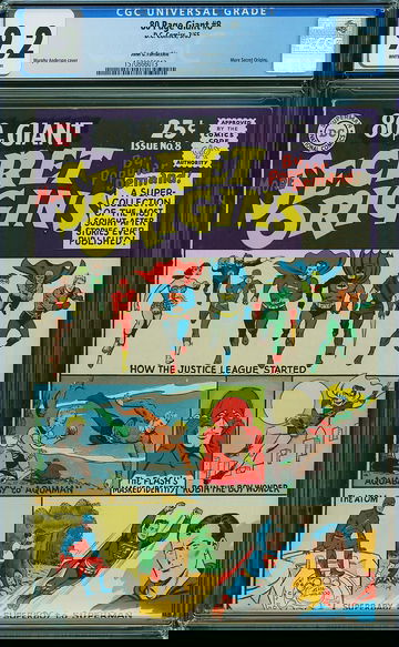 EIGHTY PAGE GIANT #8, CGC 9.2 NM-