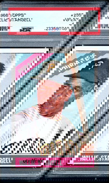 1966 Topps Willie Stargell #255 PSA 4