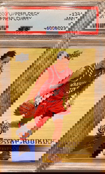 2009 Upper Deck #234 Stephen Curry PSA 9