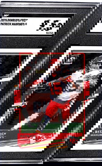 2020 Donruss Optic #1 Patrick Mahomes II SGC 9.5