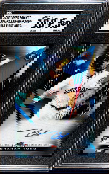 Abraham Toro 2020 Topps Finest Autograph Rookie