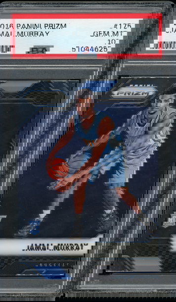 Jamal Murray 2016/17 Panini Prizm RC #175 PSA 10 GEM MINT Nuggets