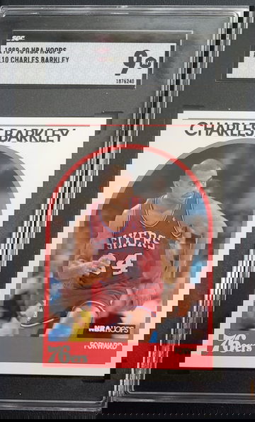 1989-90 Hoops Charles Barkley #110 SGC 9