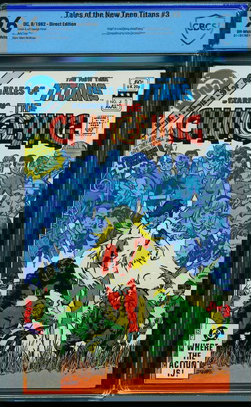 TALES OF THE NEW TEEN TITANS #3, CBCS 9.6 NM+