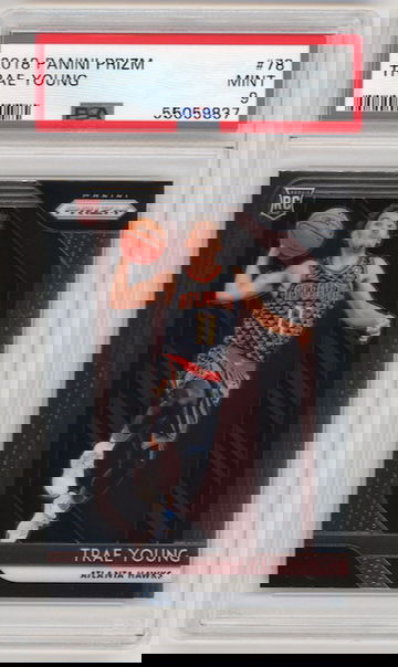 Trae Young 2018 Prizm PSA 9 Rookie