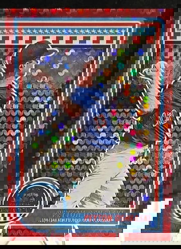 PEYTON OSHEASKI  2025 Panini USA Stars & Stripes Baseball  Red  /199