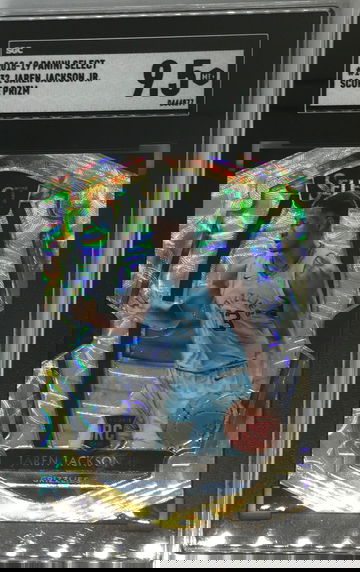 Jaren Jackson Jr 2018-19 Select #132 Premier Level Scope Prizm - SGC 9.5 Mint