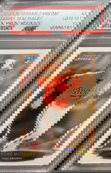 2013 Bowman Chrome Manny Machado 