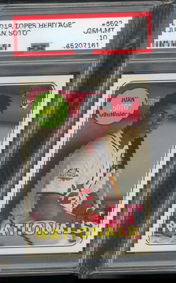 2018 Topps Heritage #502 Juan Soto