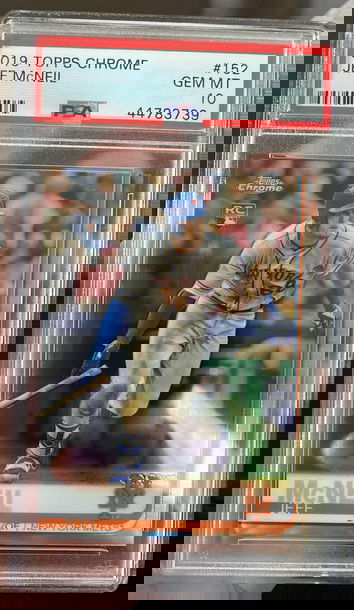 Jeff McNeil mets 10 psa  topps