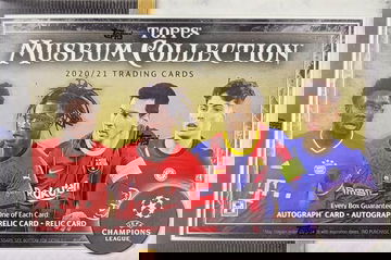 2020-21 Topps Museum Collection UEFA Champions League Hobby Box