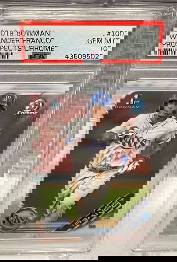 2019 Bowman Chrome Wander Franco PSA 10