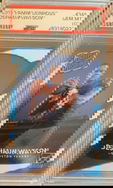 2017 Donruss Deshaun Watson PSA 10