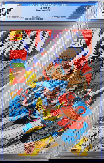 X-Men #4 CGC 9.8 1st Omega Red