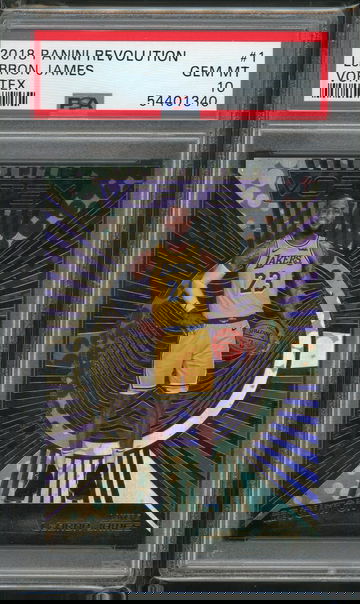 2018 Revolution Lebron James Vortex PSA 10 