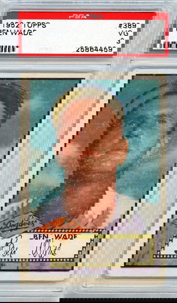 1952 Topps Ben Wade #389 PSA 3 P1286