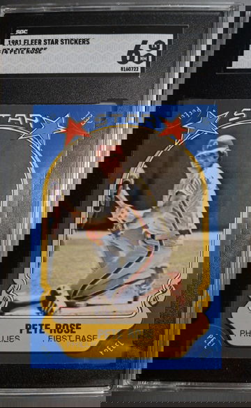 1981 Fleer Star Stickers  Pete Rose 