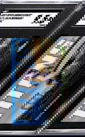 2023 Topps Chrome Update Titans Julio Rodriguez #CT-17 SGC 9.5