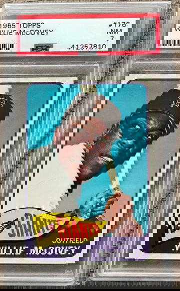 1965 Willie McCovey PSA 7