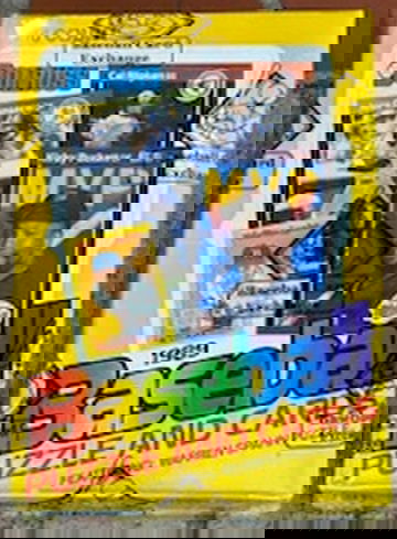 1989 Donruss Baseball Wax Box FASC BBCE