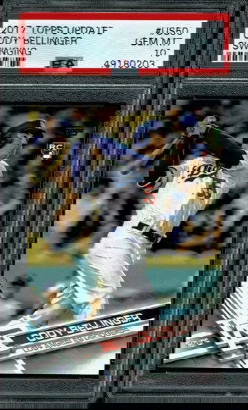 2017 Topps Update Cody Bellinger Swinging