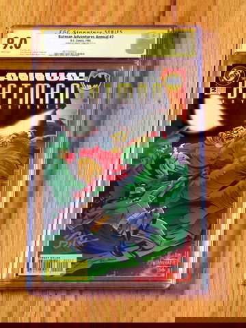 BATMAN ADVENTURES ANNUAL #2 1995 CGC SS 9.0 Signature Series signed Bruce Timm